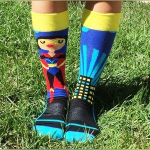 Supergirl Crew Socks